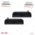 Lh + Rh Outer Handle Hand Black Door